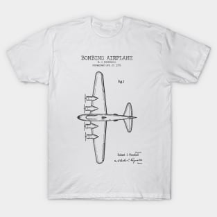 BOMBING AIRPLANE patent T-Shirt